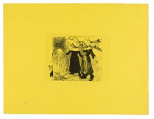 Joies de Bretagne (Vreugden van Bretagne), uit de Volpini Suite door Paul Gauguin