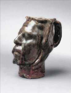 Kruik in de vorm van een hoofd. Zelfportret, 1889