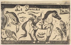 De Glimlach, Tahiti Glimlach, Tahiti, December 1899 door Paul Gauguin