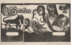 Le Sourire, 1899 door Paul Gauguin