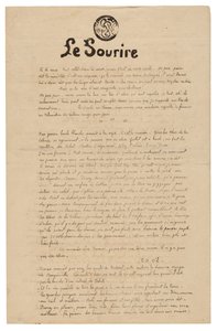 De glimlach: serieus tijdschrift, nov. 1899 door Paul Gauguin