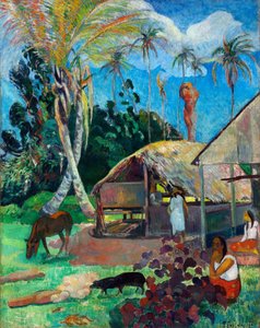 De zwarte varkens door Paul Gauguin