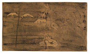 Het universum wordt gecreëerd, uit de Noa Noa Suite door Paul Gauguin