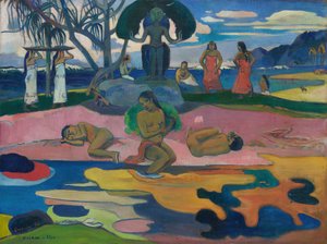 Mahana no atua Dag van de God, 1894 door Paul Gauguin