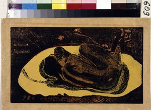 Manao Tupapau (De geest van de doden waakt) door Paul Gauguin