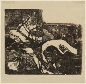 Manao Tupapau door Paul Gauguin