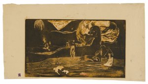 Maruru (Aanbiedingen van Dankbaarheid), uit de Noa Noa Suite door Paul Gauguin
