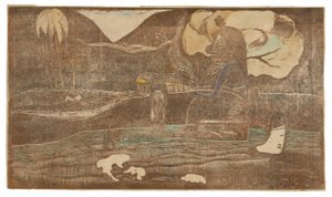 Maruru (offer van dankbaarheid), uit de Noa Noa Suite door Paul Gauguin