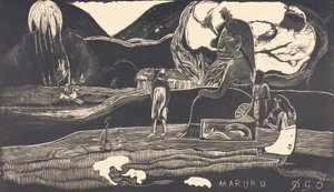 Maruru Dank U door Paul Gauguin