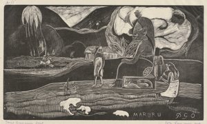 Maruru Dank U door Paul Gauguin