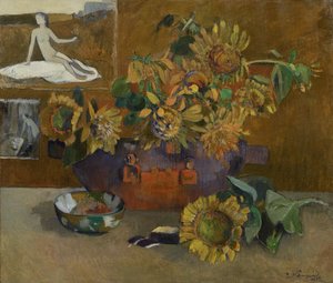 Stilleven met hoop, 1901 door Paul Gauguin