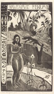 Nave Nave Fenua (Heerlijk Land) door Paul Gauguin