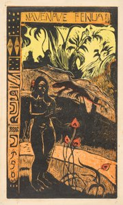 Navenave fenua door Paul Gauguin