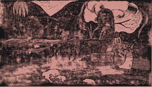 Noa Noa: Offers van dankbaarheid Maruru, 1893-1894 door Paul Gauguin