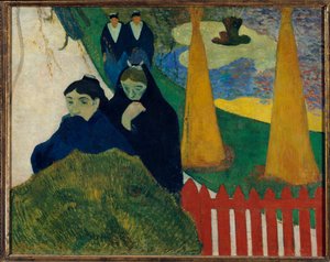 Oude vrouwen in Arles
