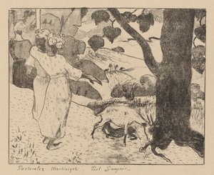 Pastorales Martiniques door Paul Gauguin