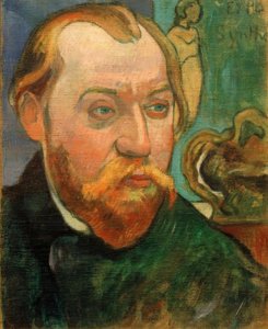 Portret Louis Roy door Paul Gauguin