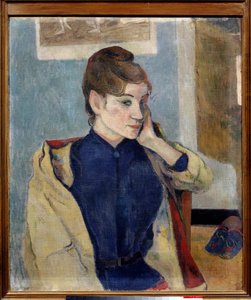 Portret van Madeleine Bernard door Paul Gauguin