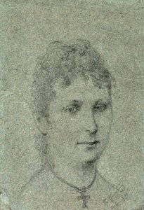 Portret van Mette-Sophie Gad, ca. 1873