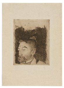 Portret van Stéphane Mallarmé door Paul Gauguin