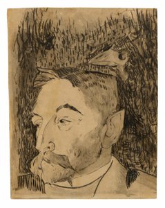 Portret van Stéphane Mallarmé door Paul Gauguin