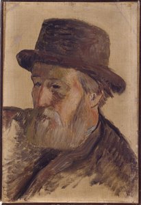 Portret van een Man, c.1880 door Paul Gauguin