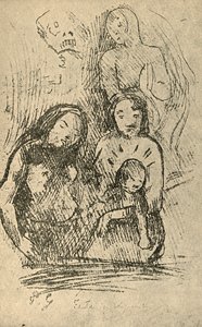 Religieuze fantasieën, 1936 door Paul Gauguin