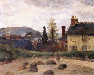 Terugkeer van de oogst, 1884 door Paul Gauguin