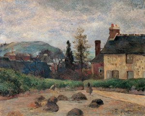 Terugkeer van de oogst, 1884 door Paul Gauguin
