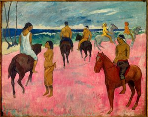Ruiters op het Strand, 1902