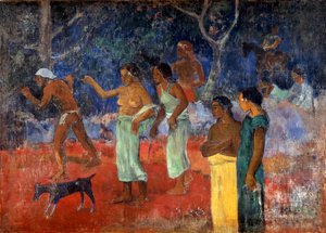 Scène uit het Tahitiaanse leven, 1896