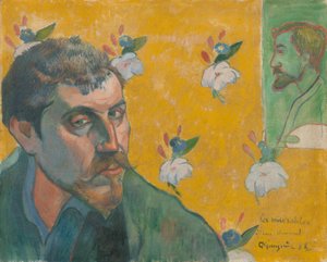 Zelfportret met portret van Bernard, 
