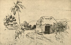 Schets, 1936 door Paul Gauguin