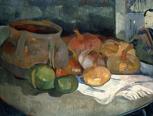 Stilleven met Kalebassen, 1889 door Paul Gauguin