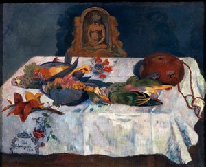 Stilleven met papegaaien, 1902 door Paul Gauguin