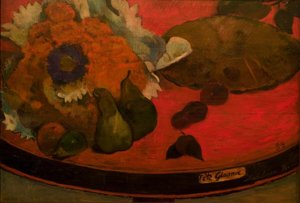 Stilleven "Fête Gloanec" door Paul Gauguin
