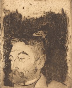 Stéphane Mallarmé, 1891 door Paul Gauguin