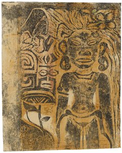 Tahitische Afgod, De Godin Hina, 1894-95