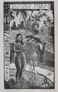 Tahitiaanse serie: Land van genoegens door Paul Gauguin
