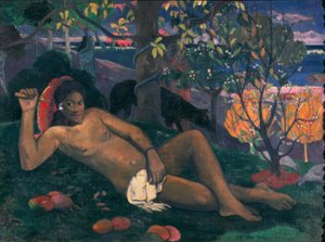Te Arii Vahine door Paul Gauguin