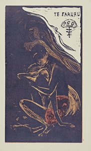 Te Faruru Hier maken we liefde Uit de serie Noa Noa, 1893-1894