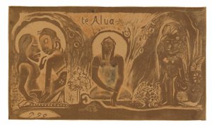 Te atua (De God), uit de Noa Noa Suite