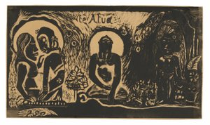 Te atua (De God), uit de Noa Noa Suite