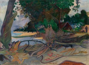 Te burao (De hibiscusboom) door Paul Gauguin