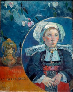 De mooie Angele door Paul Gauguin