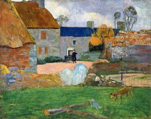 Het Blauwe Dak of Pouldu Boerderij, 1890