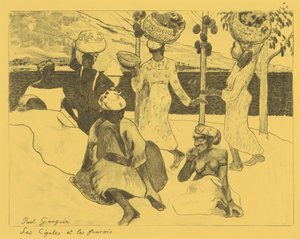 De sprinkhanen en de mieren: Een souvenir van Martinique, uit de Volpini Suite door Paul Gauguin