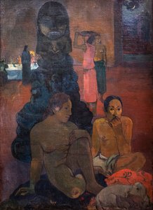 De Grote Boeddha door Paul Gauguin