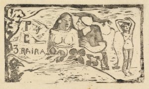 Titelpagina voor Le Sourire door Paul Gauguin