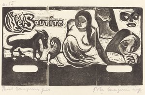 Titelpagina voor Le Sourire door Paul Gauguin